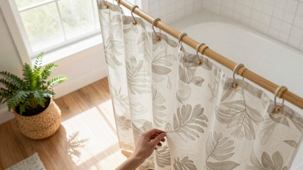 best eco-friendly shower curtains and liners