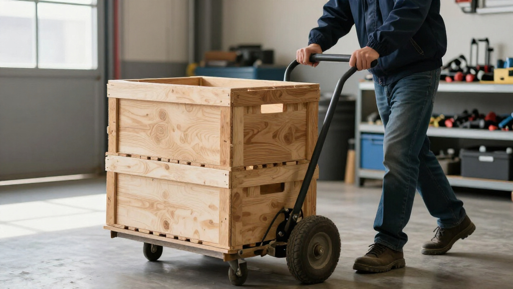 motorized hand trucks for heavy cargo