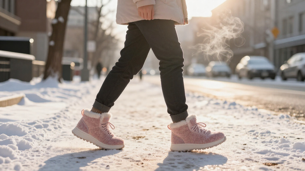 best fluffy winter sneakers