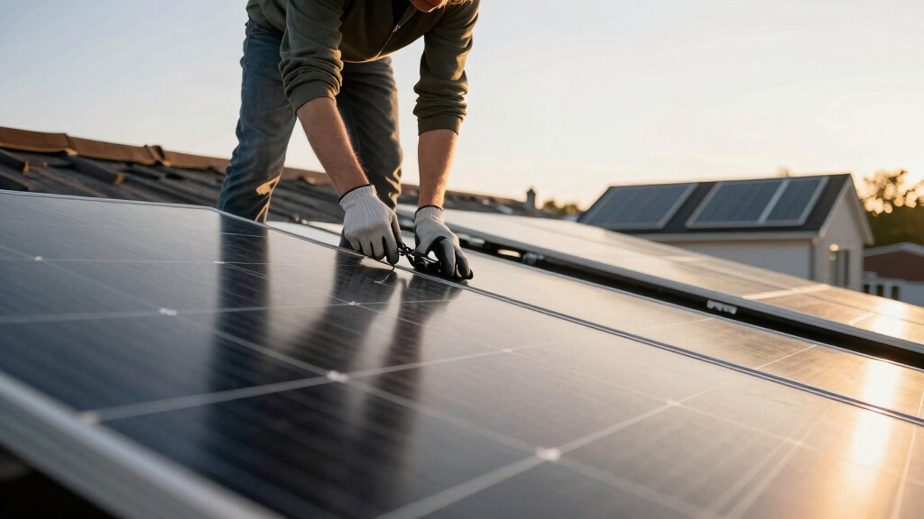 solar panel for home energy