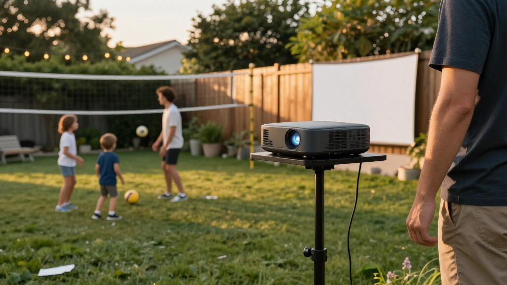 best projector stand for backyard sports
