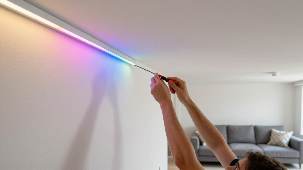 premium multicolor led cove lighting