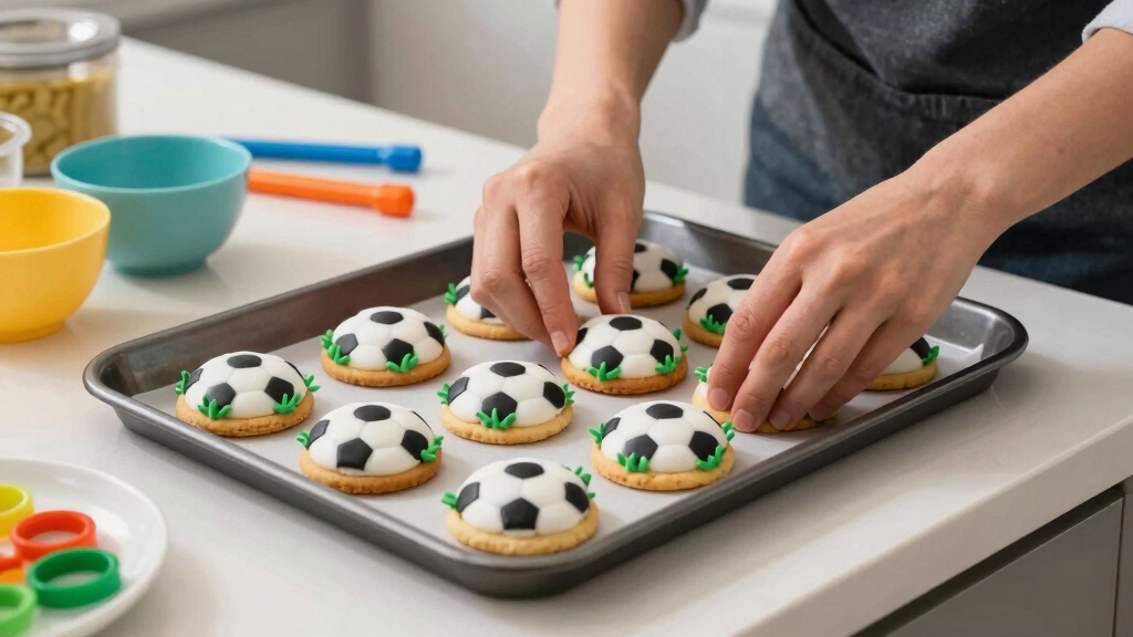 soccer-themed party snacks