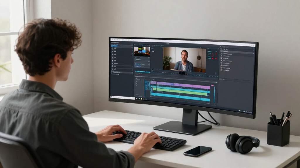 ultrawide monitors for video editing and multitasking