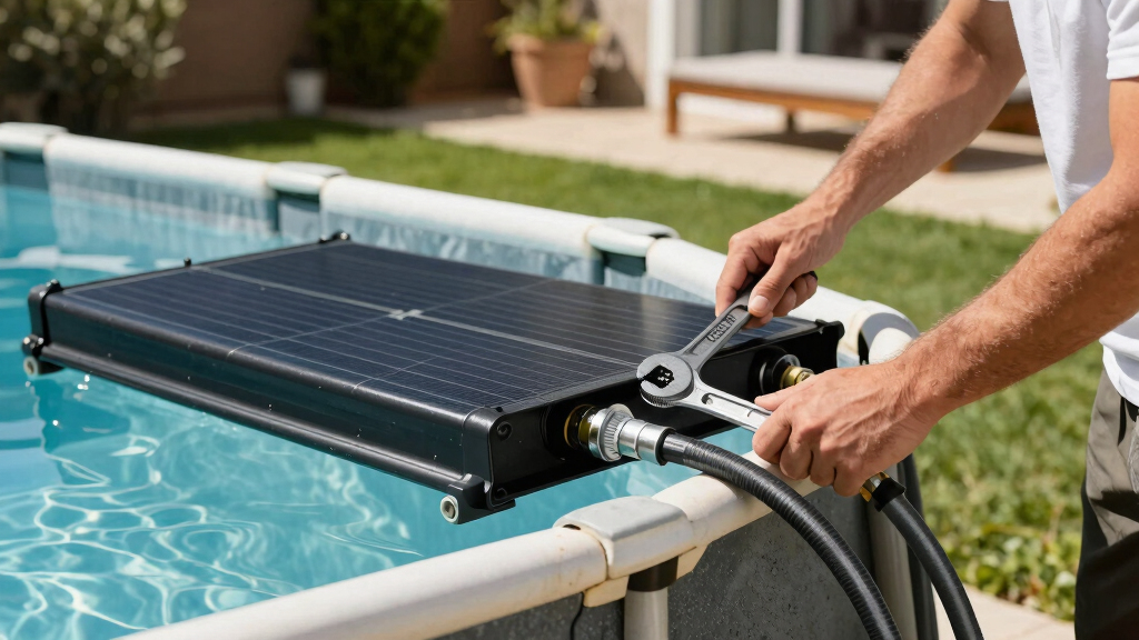 best solar pool heater for above ground pool