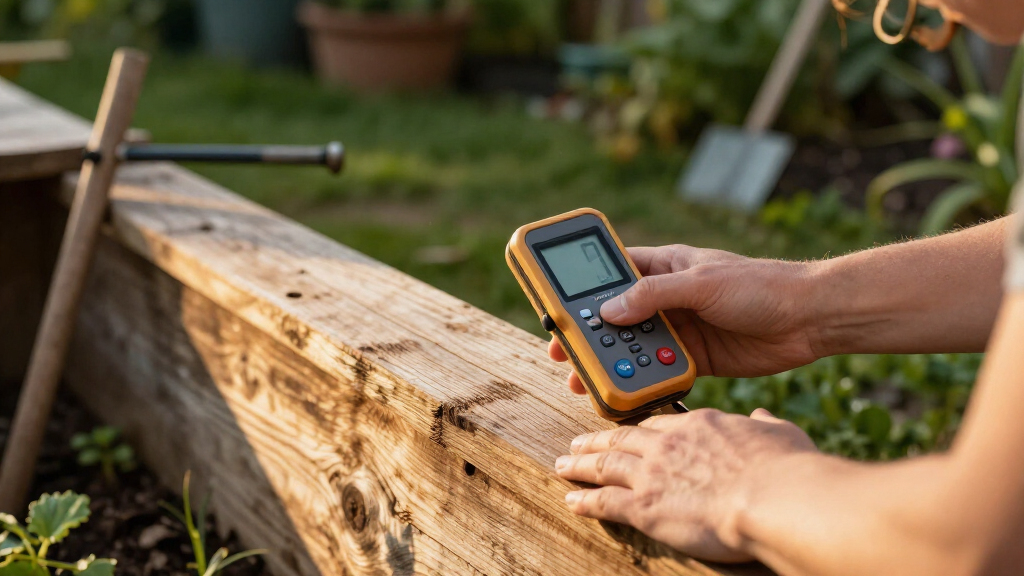 best wood moisture meter for raised bed lumber