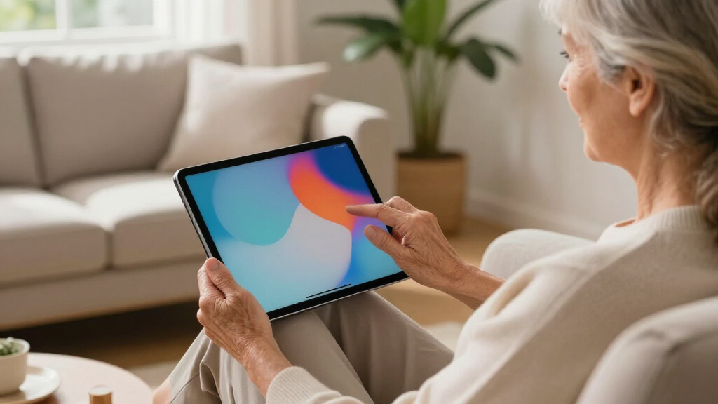 senior-friendly tablets