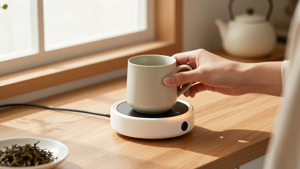 wireless charging tea warmer