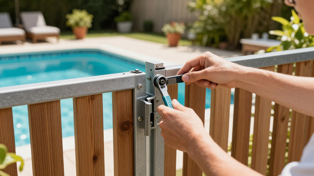 gate closers for pool fence safety