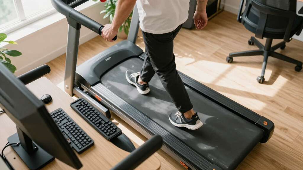 foldable walking pads for home