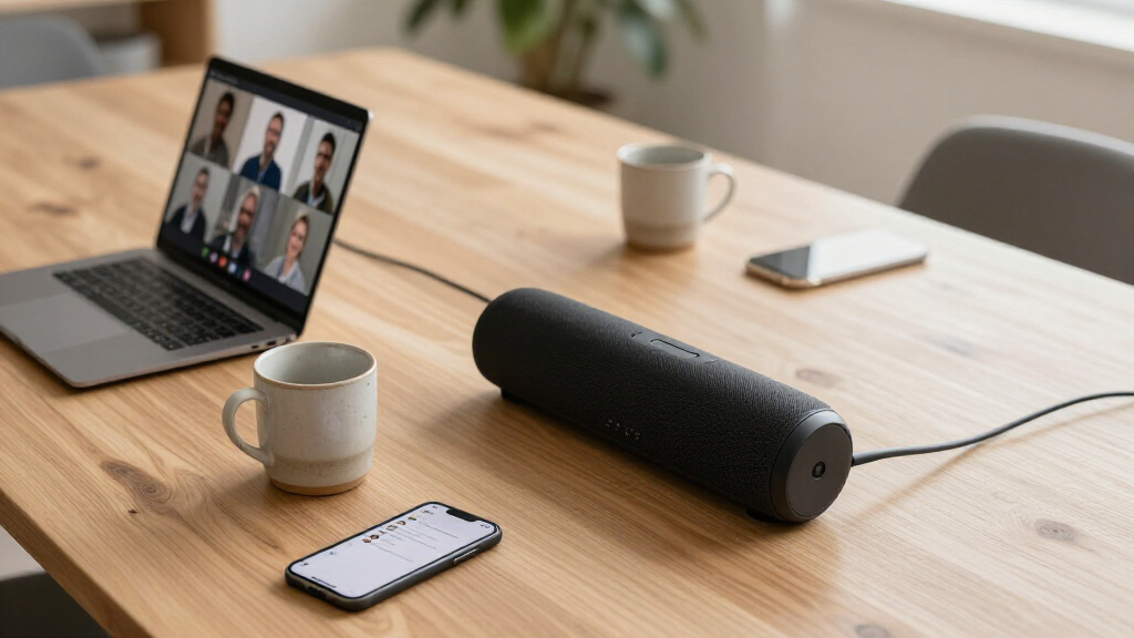 best premium conference speakerphone for remote team check-ins