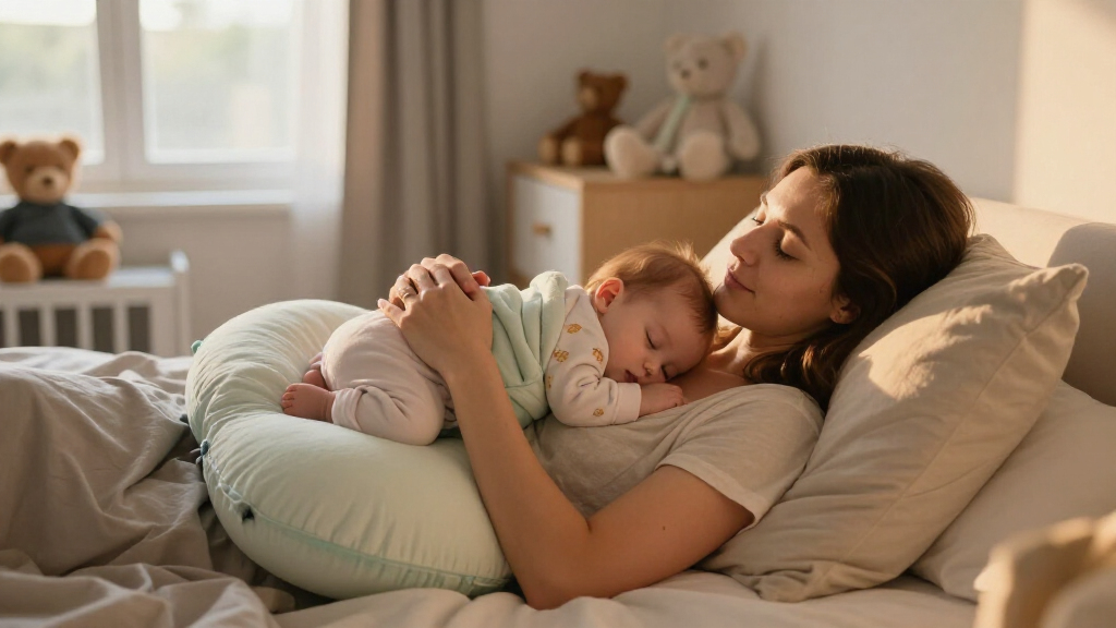 postpartum nursing pillow sleep