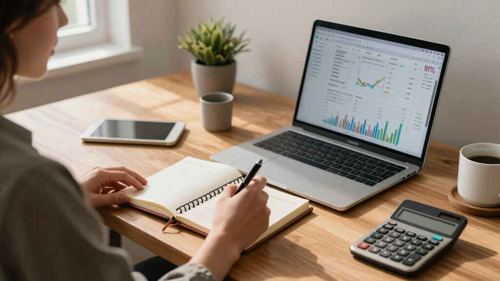 investment tracking notebooks