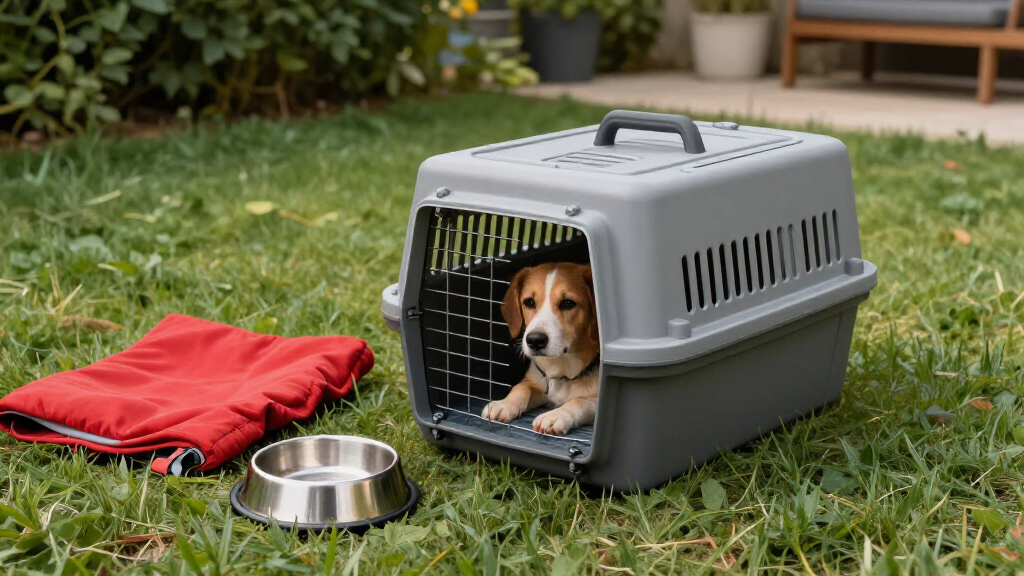 impact resistant dog kennel for camping