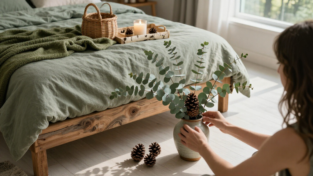 best forest-inspired bedroom decor