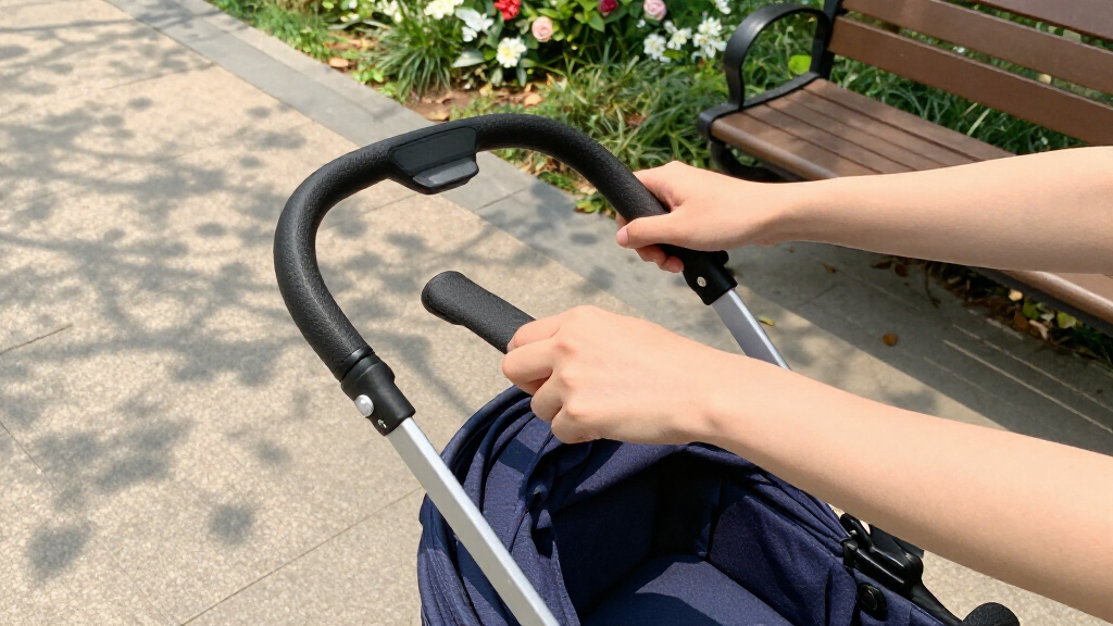 baby stroller with adjustable handle