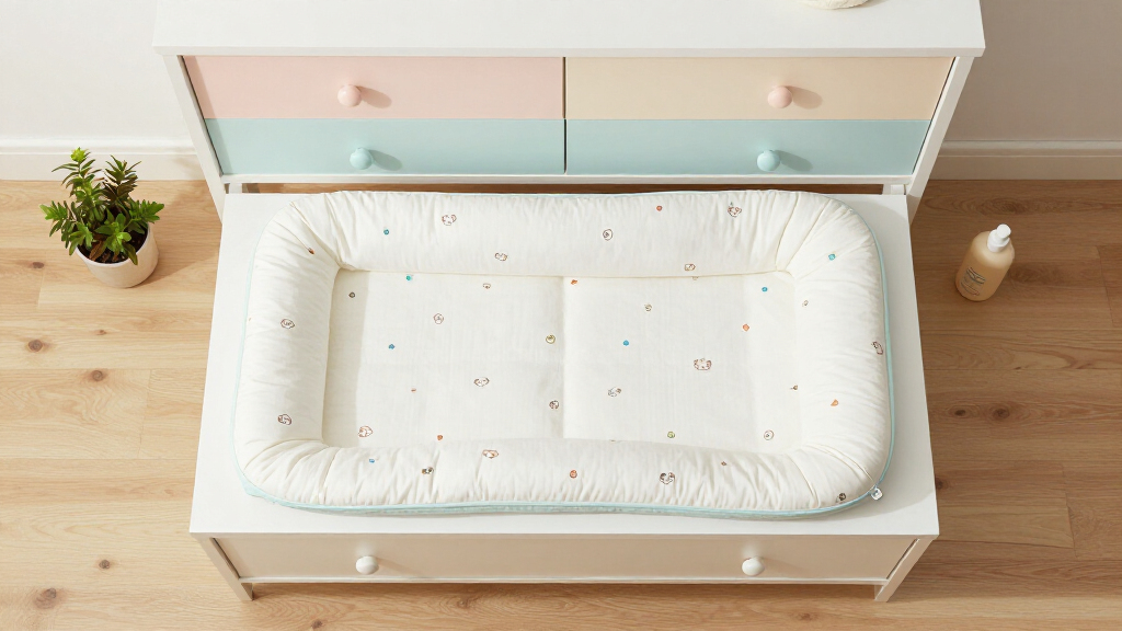 best nursery dresser sets with changing pad area