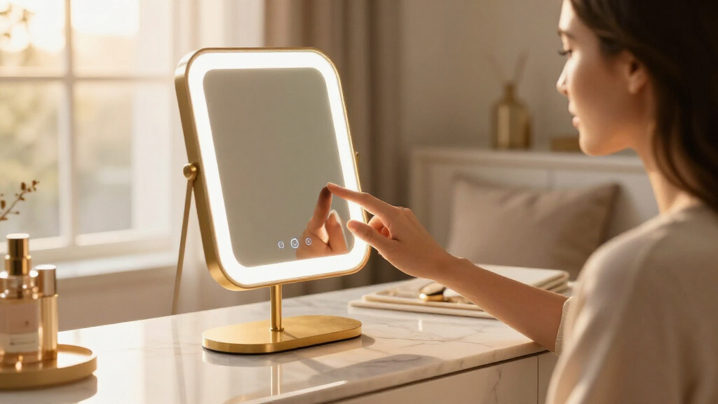 best luxury vanity tech setup