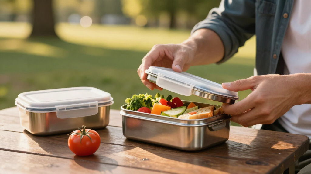 compact lunch box containers