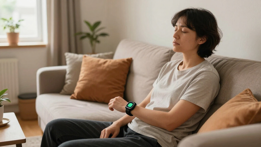 biofeedback device for anxiety
