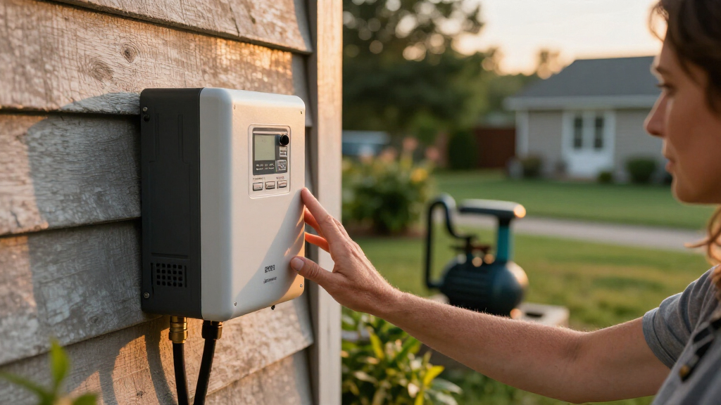 best split phase backup inverter for well pump loads