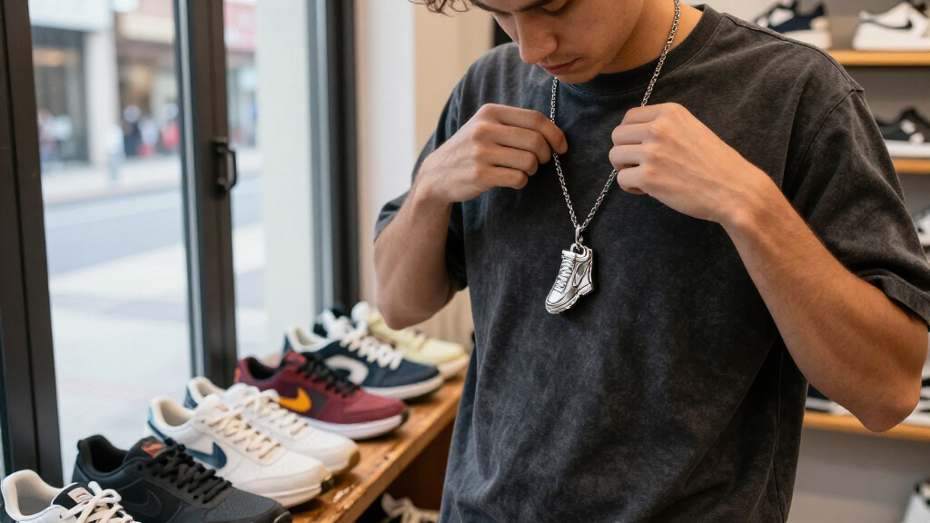 best sneaker pendant necklaces