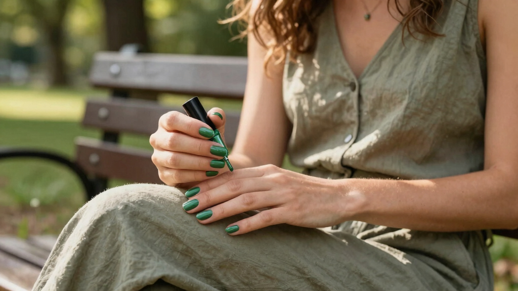 best green nail polishes