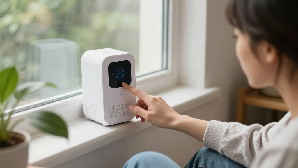 smart air quality monitor for home