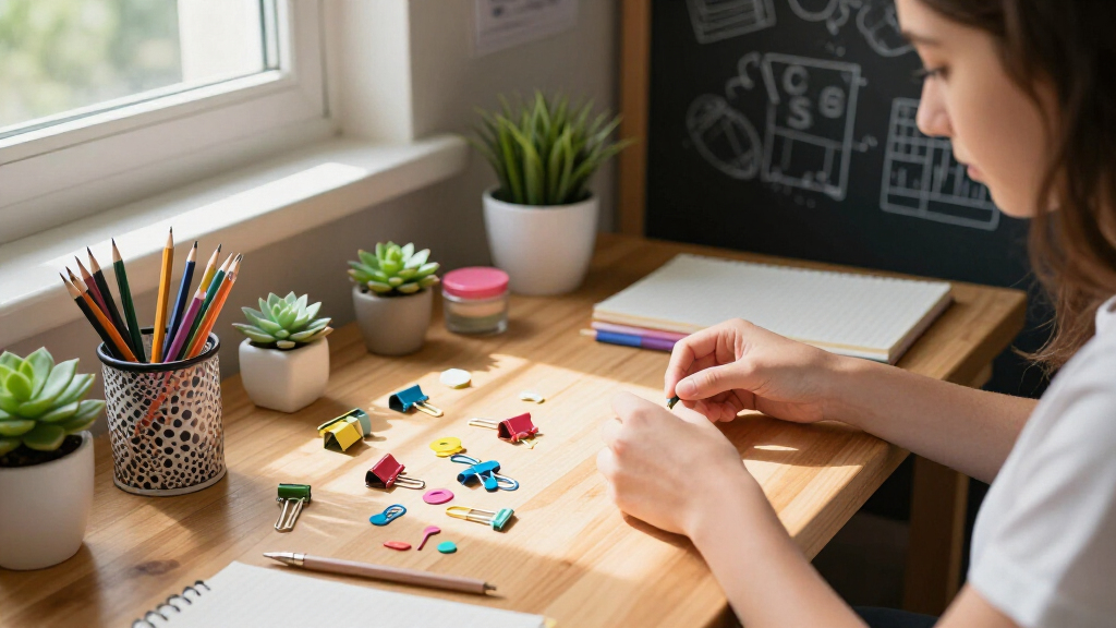 decorative desk accessories for students