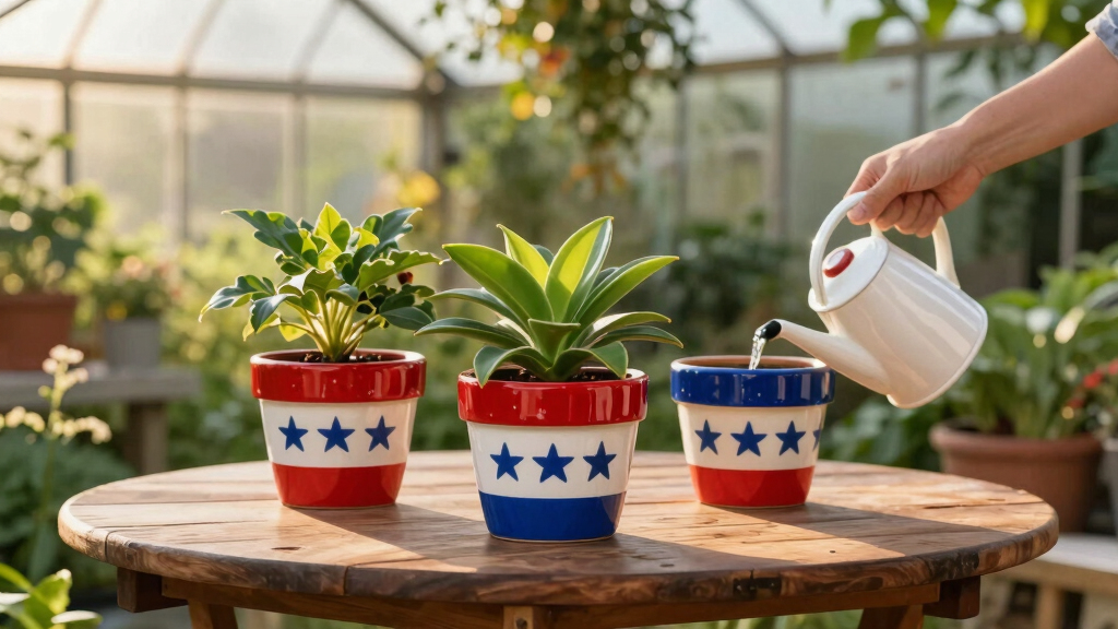 best patriotic planters