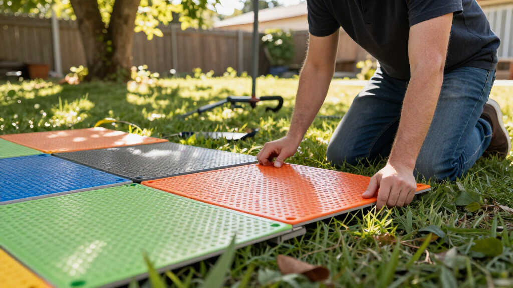 outdoor dog kennel flooring panels