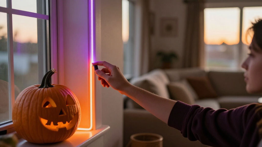 Halloween smart LED strip lights