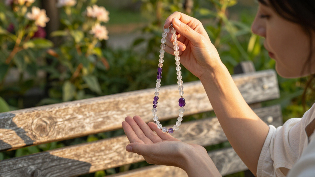 crystal healing jewelry