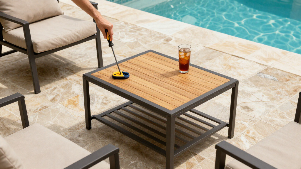 poolside patio furniture sets