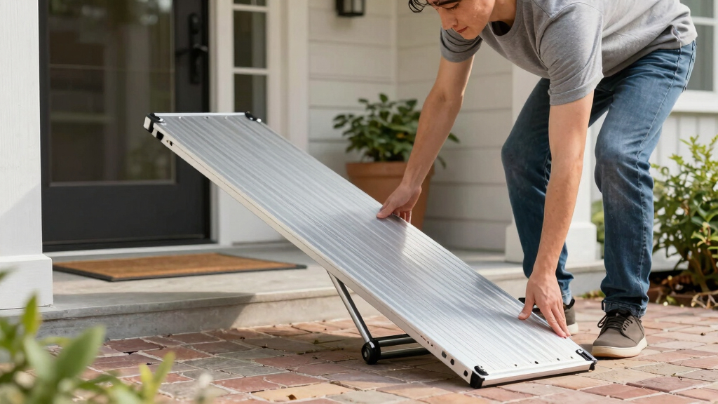 best portable wheelchair ramps
