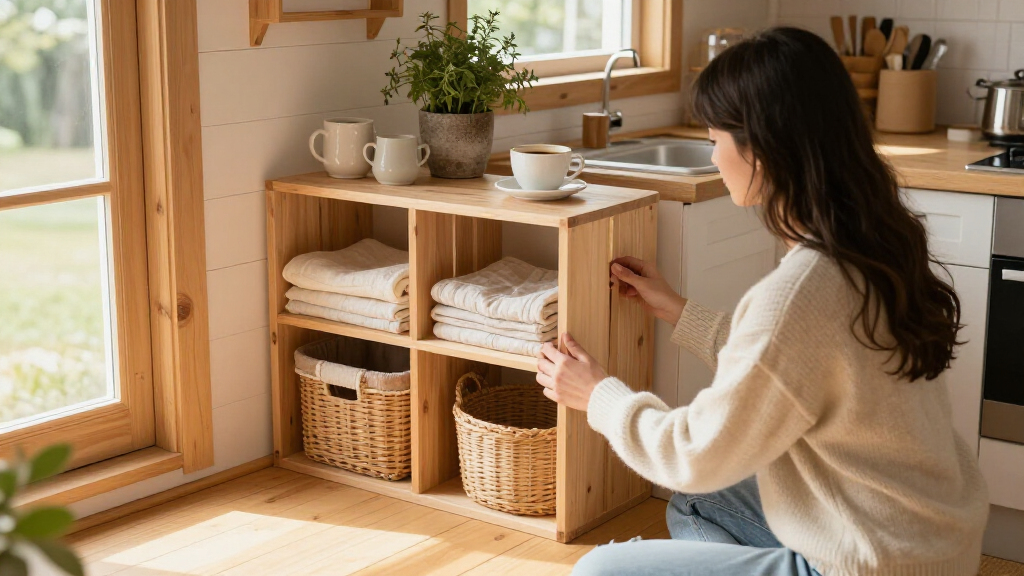 modular tiny home storage systems