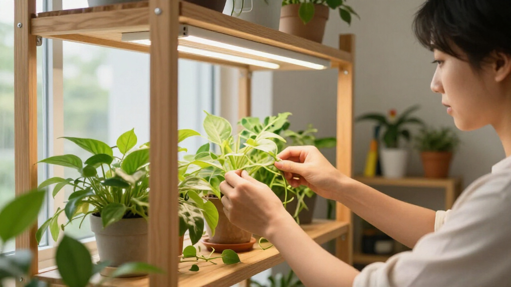 shelving racks for grow lights