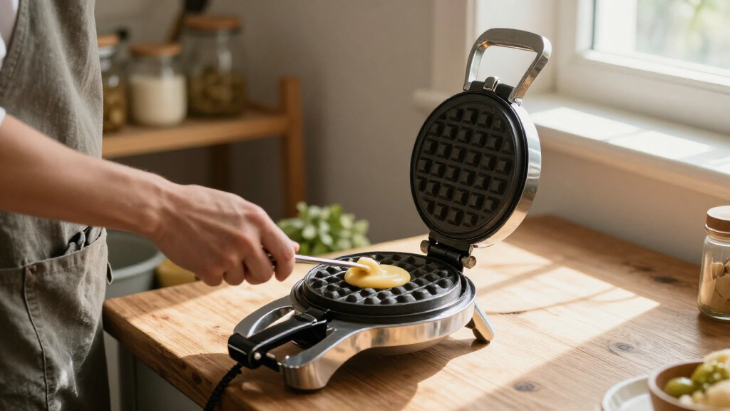 commercial belgian waffle maker