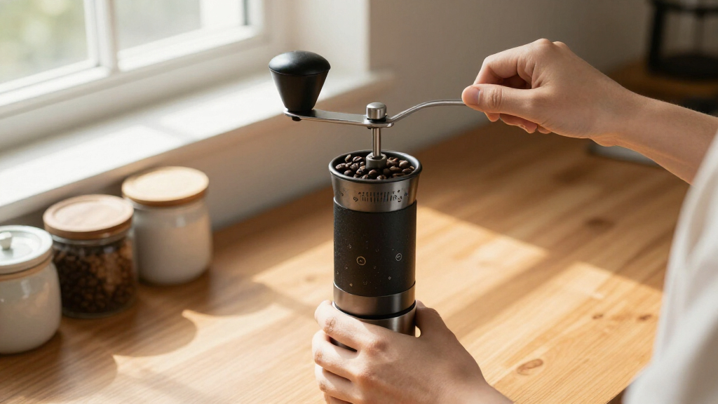 electric coffee grinder with anti static