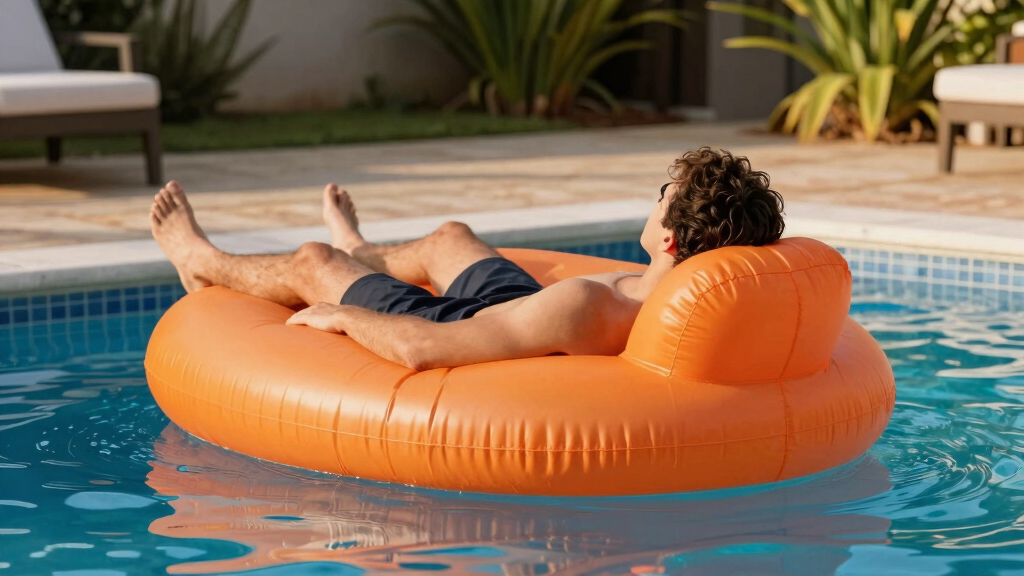 inflatable pool loungers