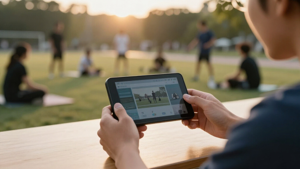 best portable smart displays for training sessions