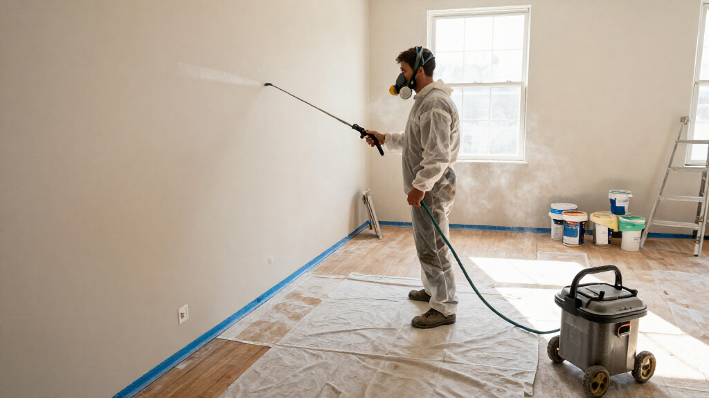 airless paint sprayers for home renovation