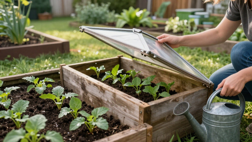 cold frame greenhouses