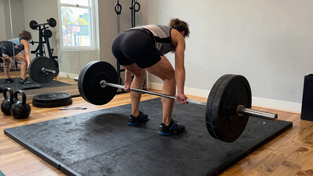 powerlifting platform home gym