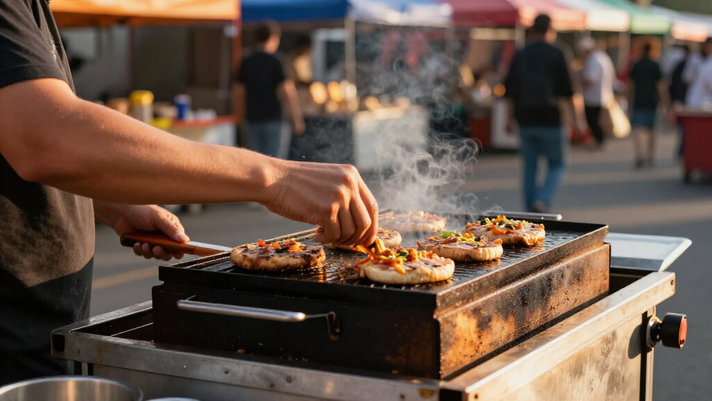 top flat top grills for mobile food service