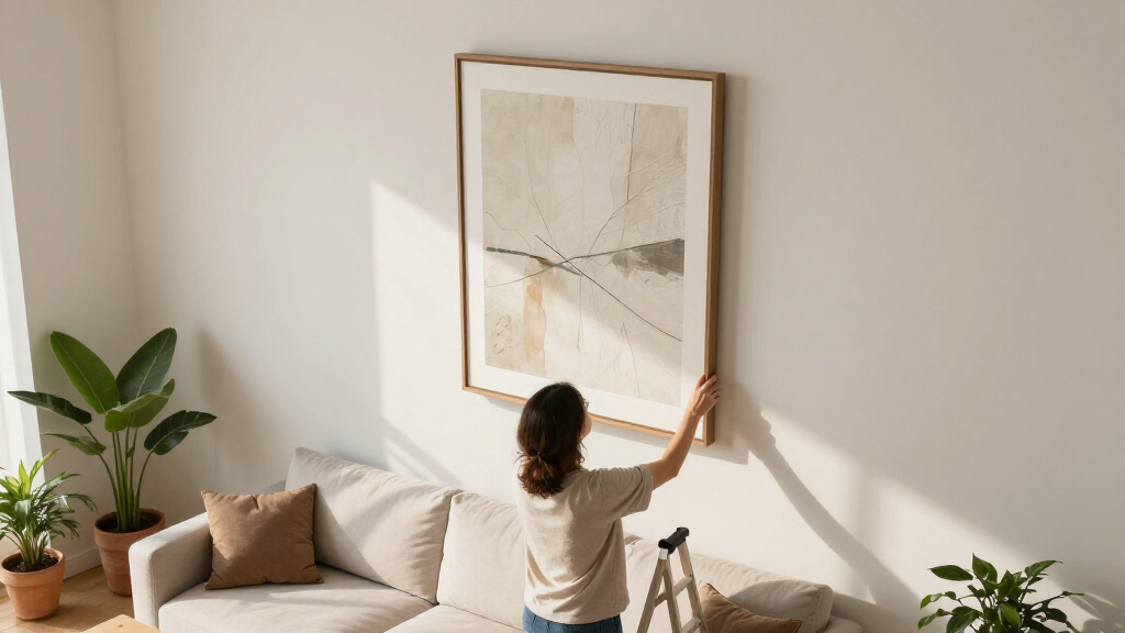 best oversized framed wall art
