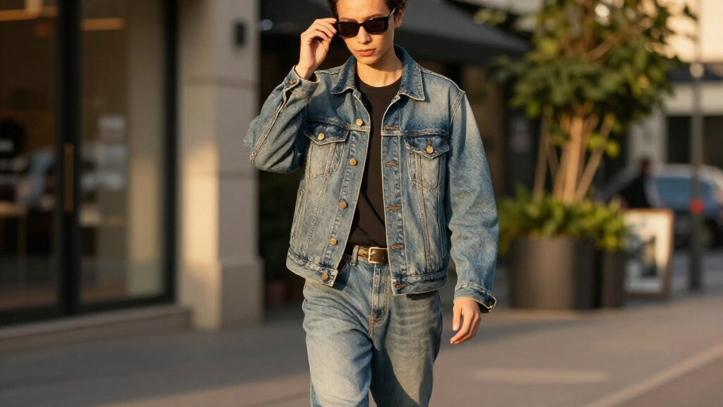 best double denim outfits