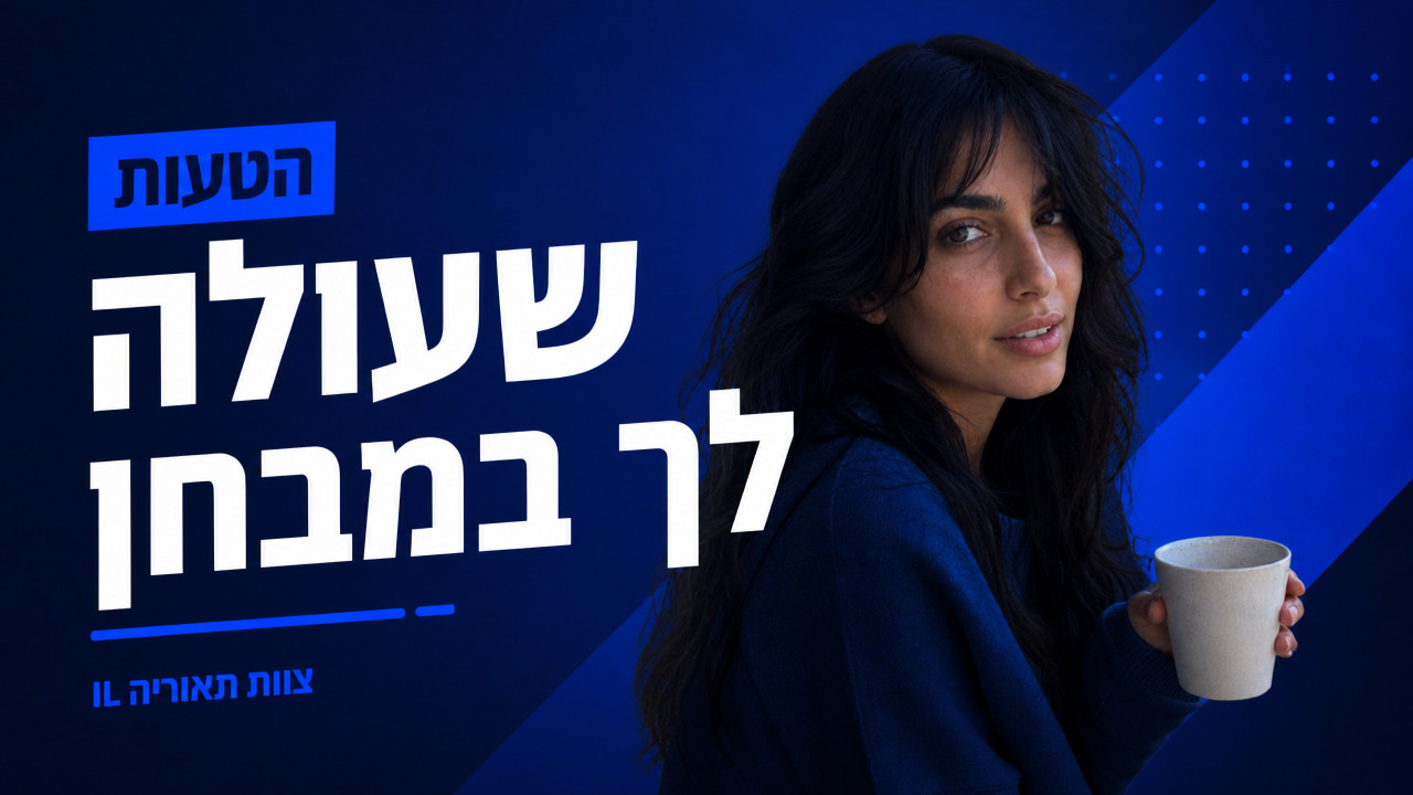 איך להתכונן למבחן התיאוריה בצורה הכי טובה? המדריך המלא לשנת 2026