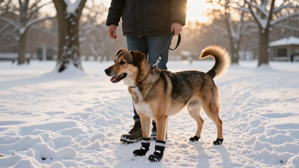 orthopedic dog boots for snow