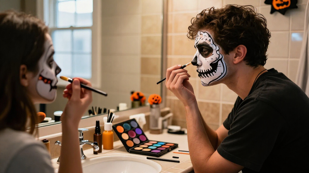Halloween costume makeup kits